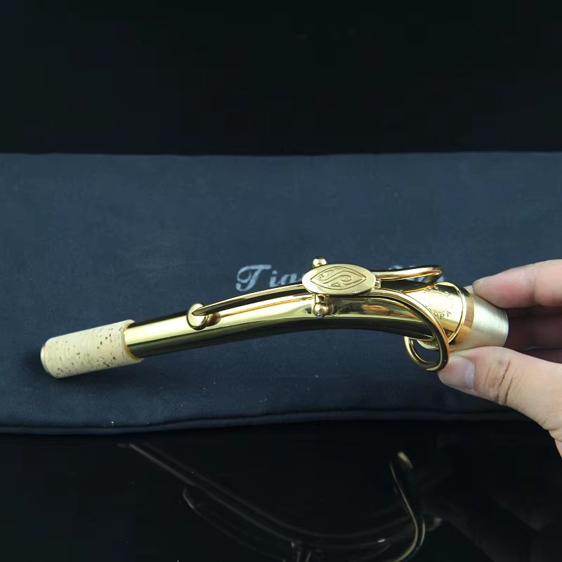 Musical Instrument Youtube - Saxe Tubo de cuello curvo Laca
