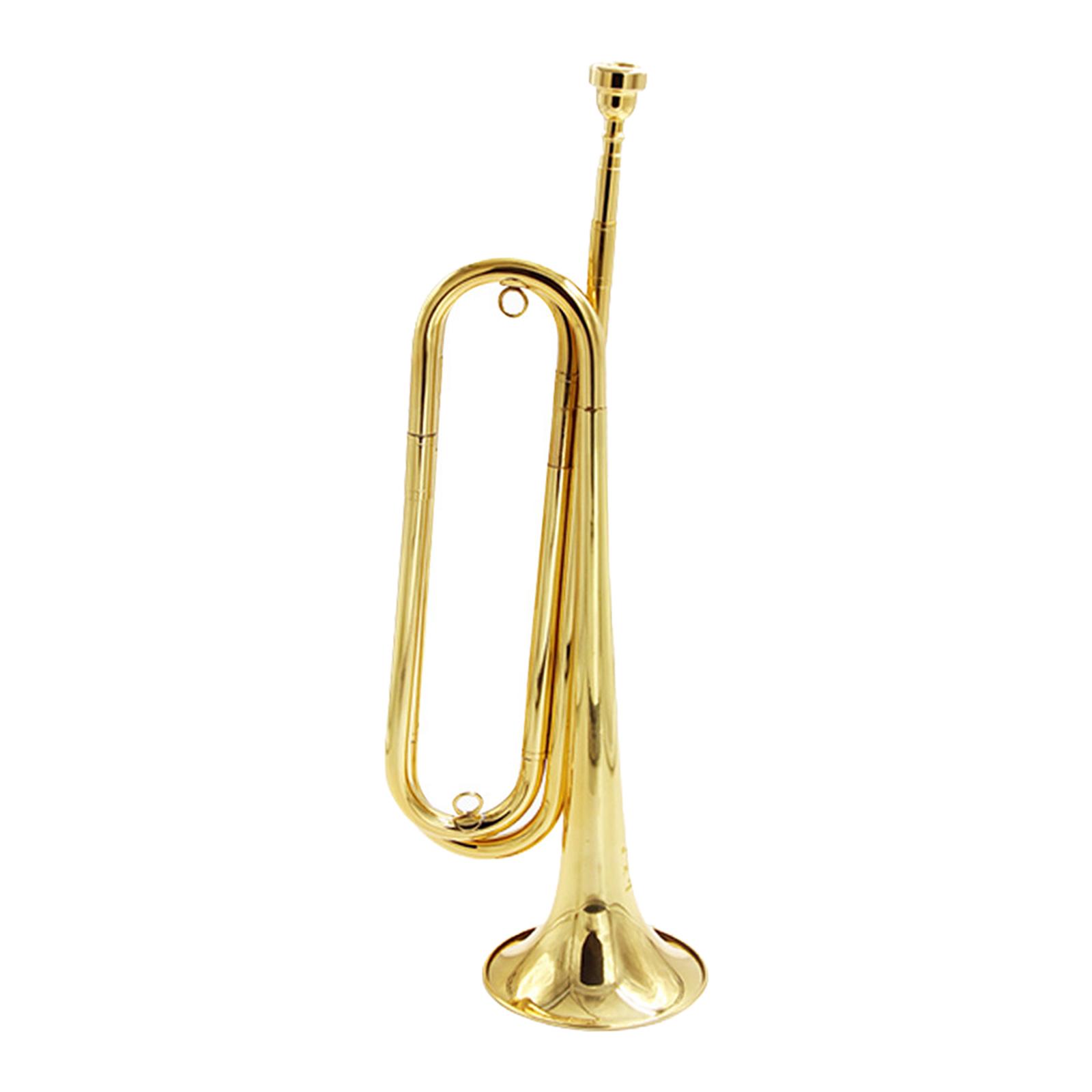 Musical Instrument Bugle - Trompeta de caballería de corneta de