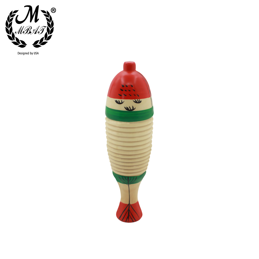 Musical Instrument For Babies - M MBAT-Juguete de pez de madera