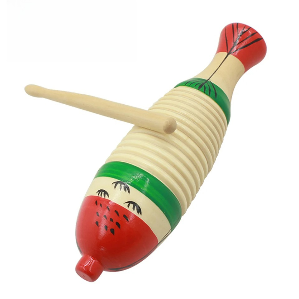 Musical Instrument For Babies - Juego de peces de madera, instrumento