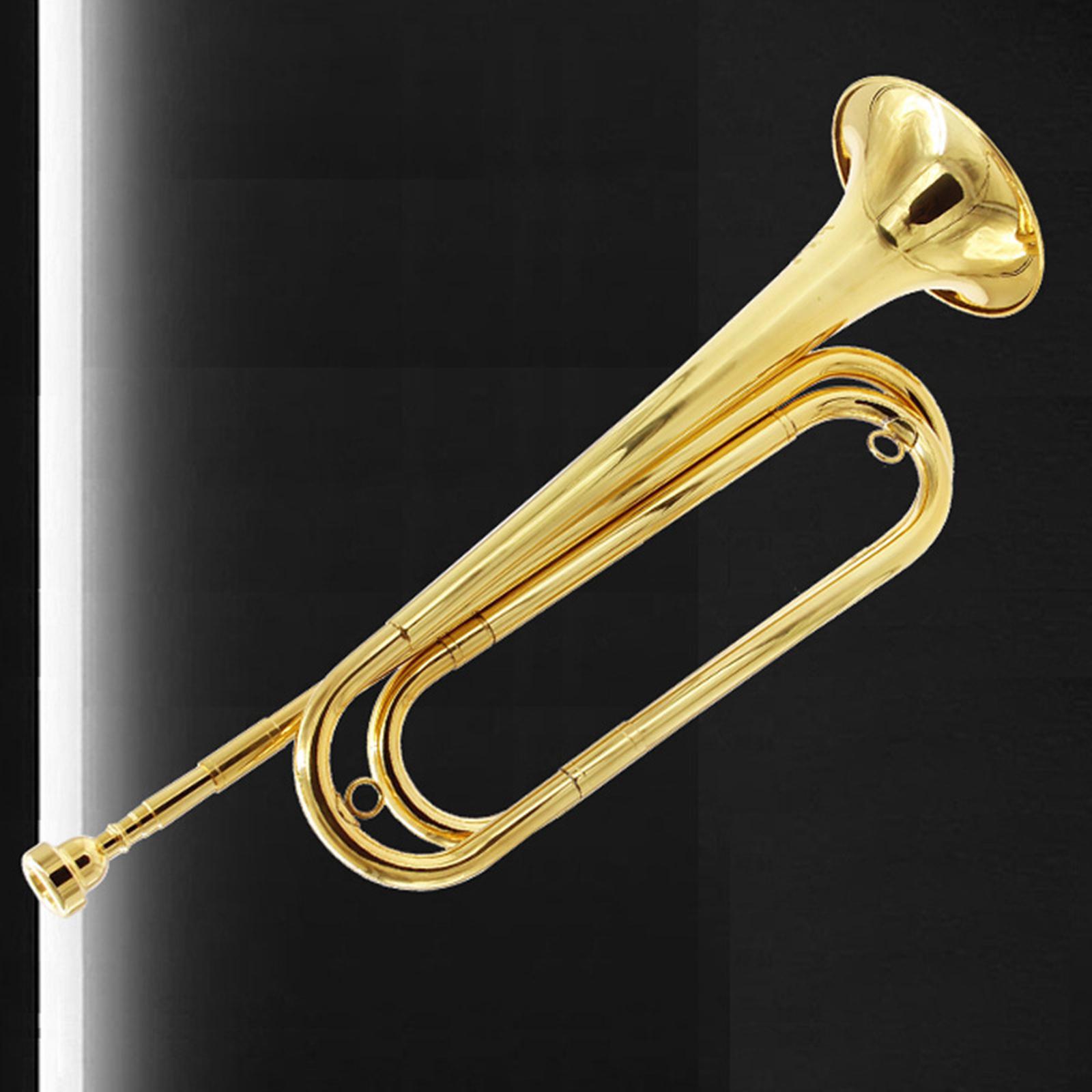 Musical Instrument Bugle - Trompeta de caballería 7C, boquilla de