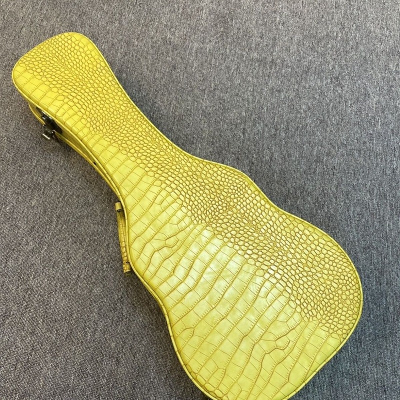 Musical Instrument Box - Caja de ukelele de cuero de