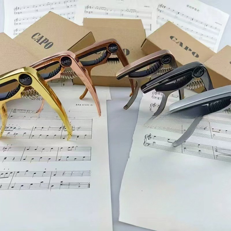 Musical Instrument Ending In A - Capo para Guitarra, Capo Metálico para