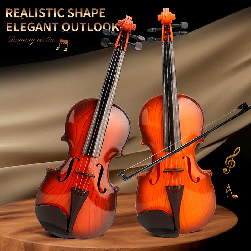 Musical Instrument Qin - Juguetes de violín acústico, cuerda ajustable,