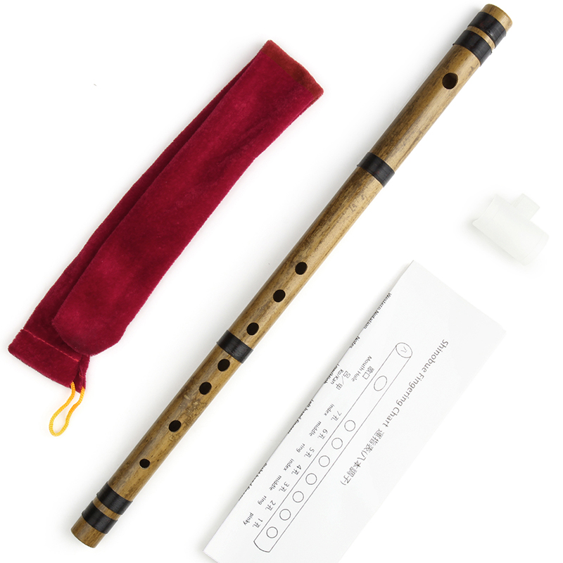 Musical Instrument In Japanese - Flauta Shinobue Japonesa de 8 Notas