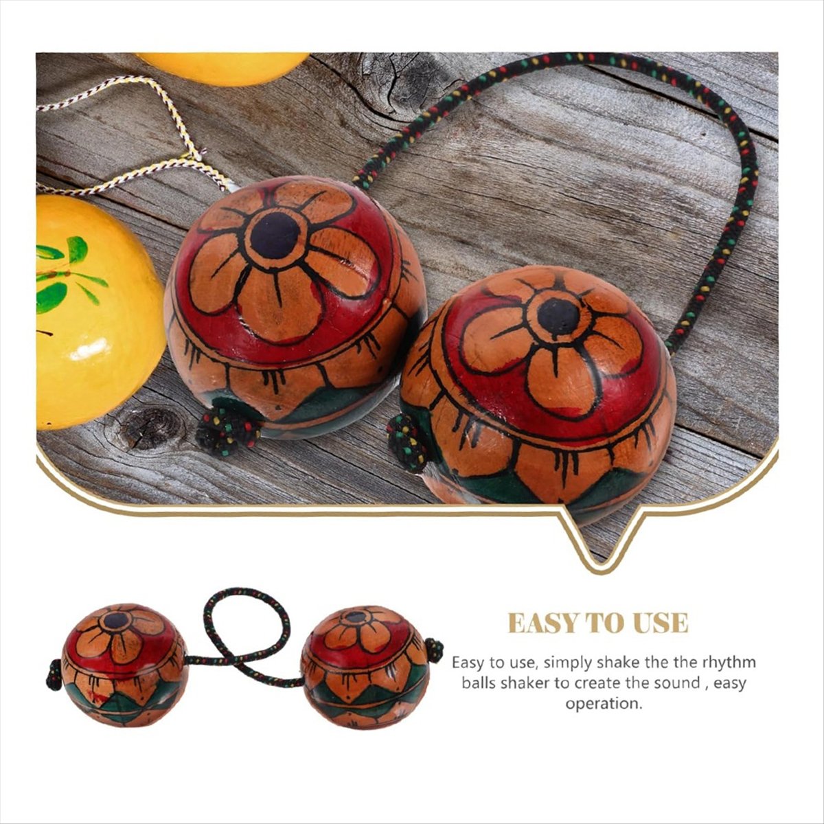 A Musical Instrument You Shake - 【HOT!TURE】Maracas dibujadas a mano, instrumentos musicales,