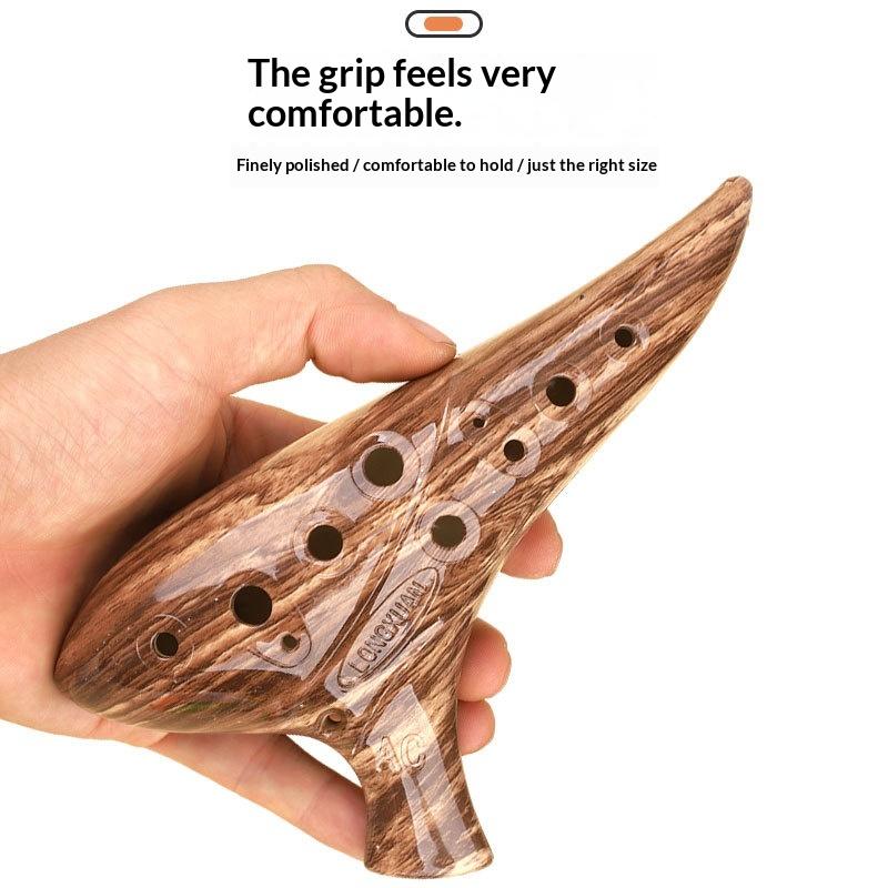 NUEVA Ocarina de 12 Orificios, - Musical Instrument Qin reseña y precio