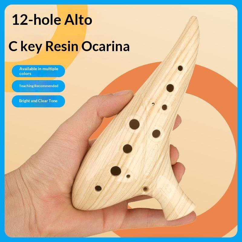 NUEVA Ocarina de 12 Orificios, - Musical Instrument Qin reseña y precio