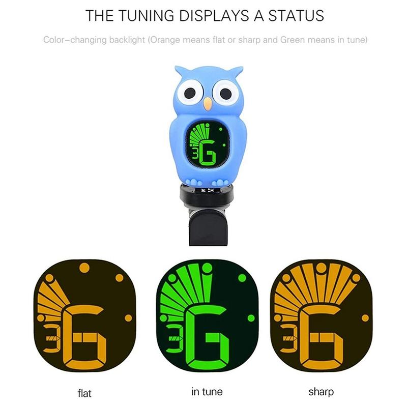 Afinador de guitarra eléctrica - Musical Instrument Qin reseña y precio