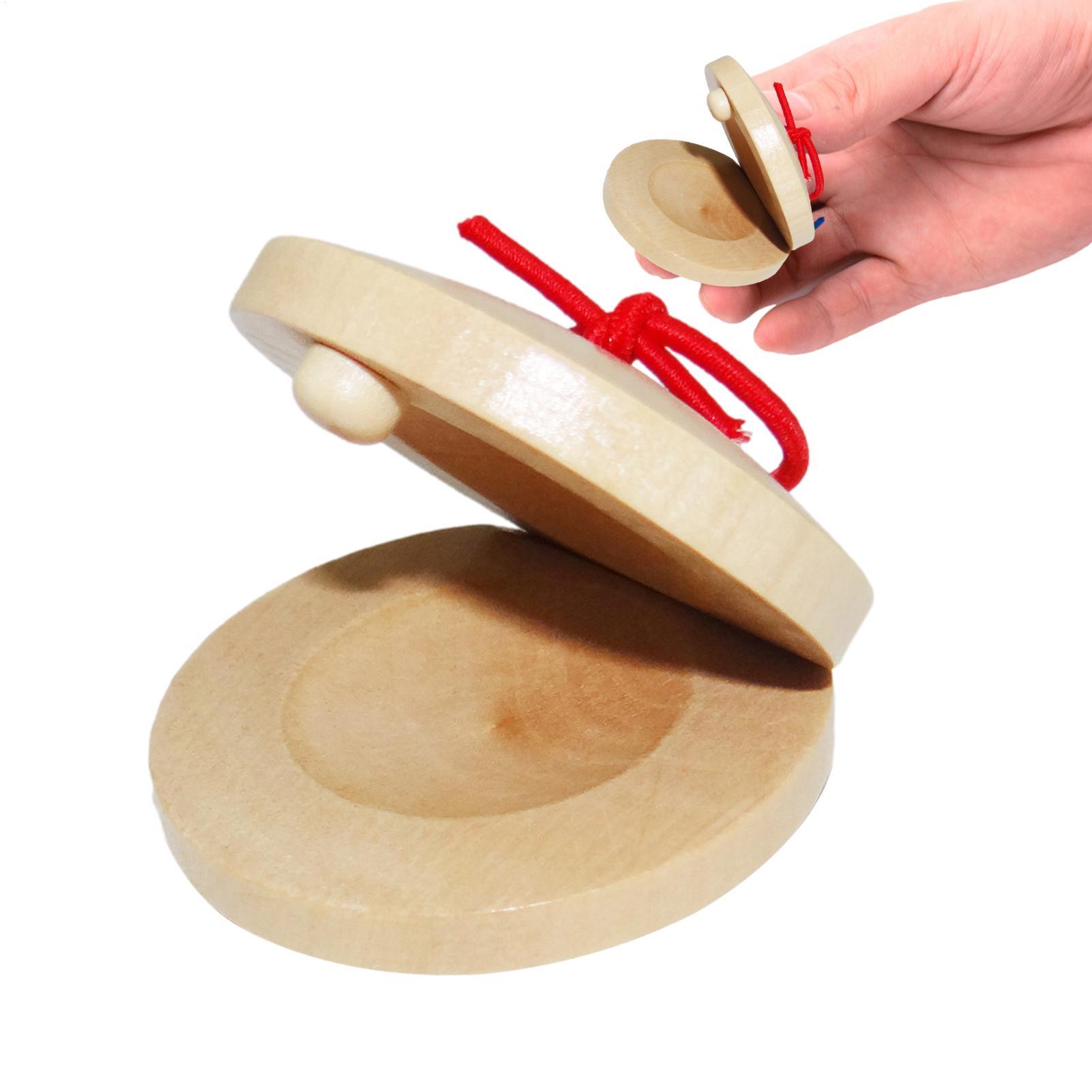 Castañuelas de Madera, Instrum - Musical Instrument For Babies reseña y precio