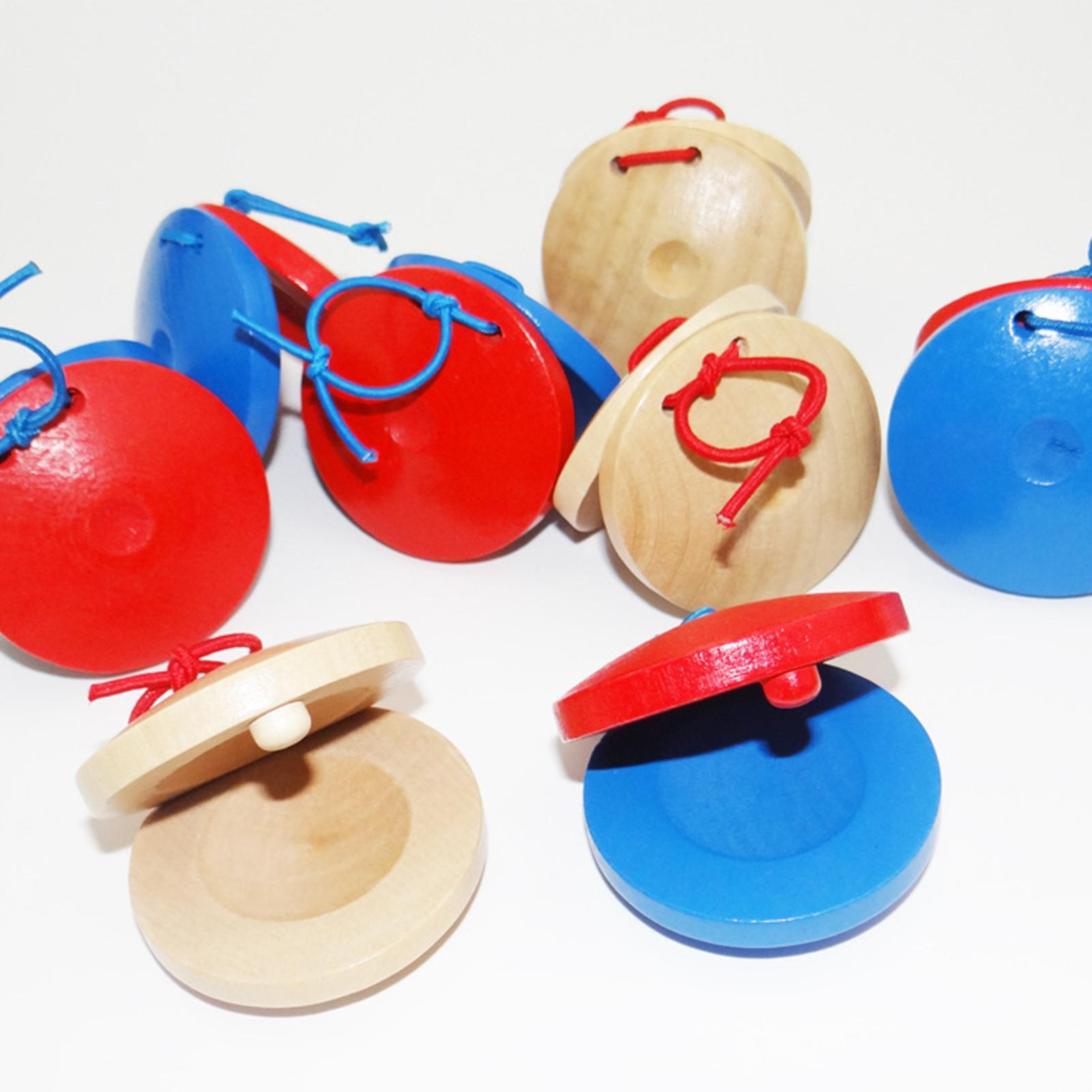 Castañuelas de Madera, Instrum - Musical Instrument For Babies reseña y precio