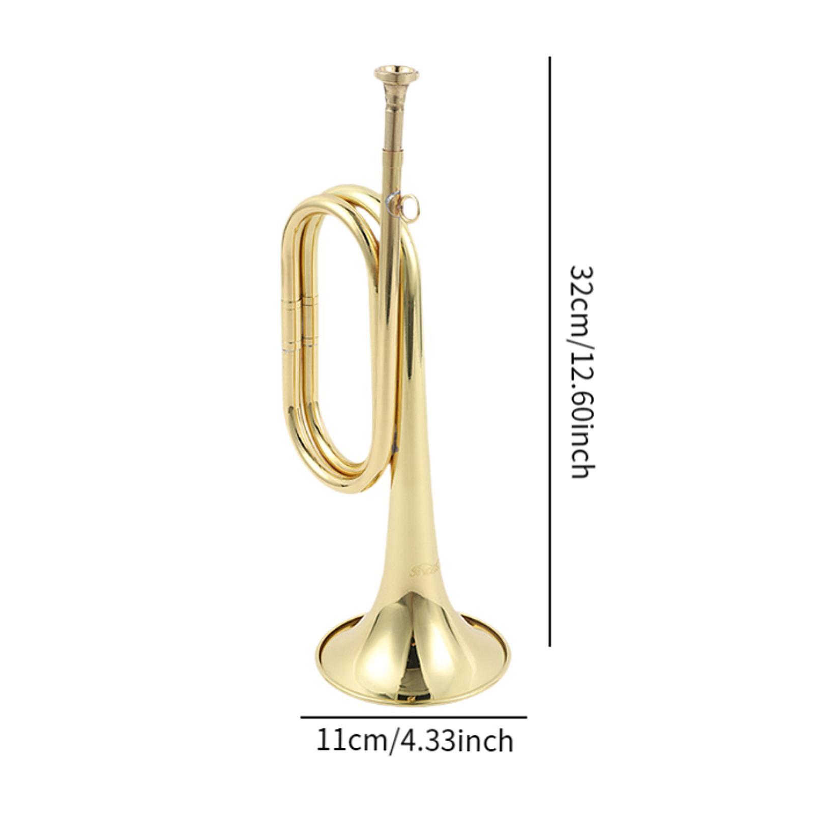 Trompeta de Boy Scouts, Trompe - Musical Instrument Bugle reseña y precio