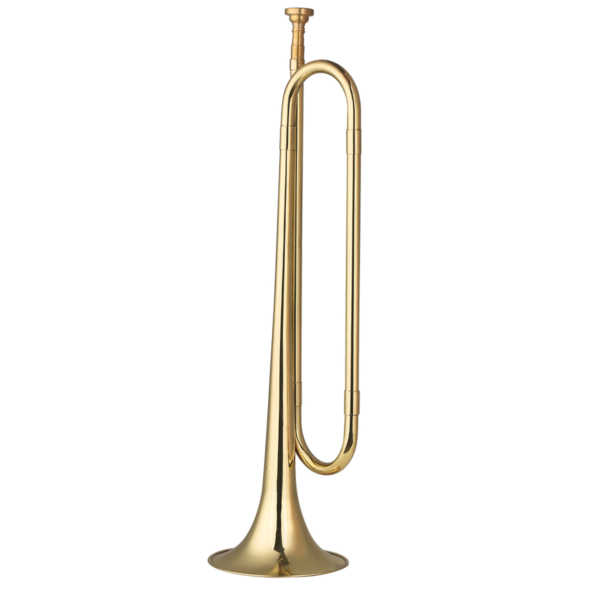 Trompeta de caballería chapada - Musical Instrument Bugle reseña y precio