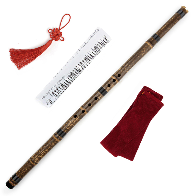 Flauta de bambú china con llav - Musical Instrument Qin reseña y precio