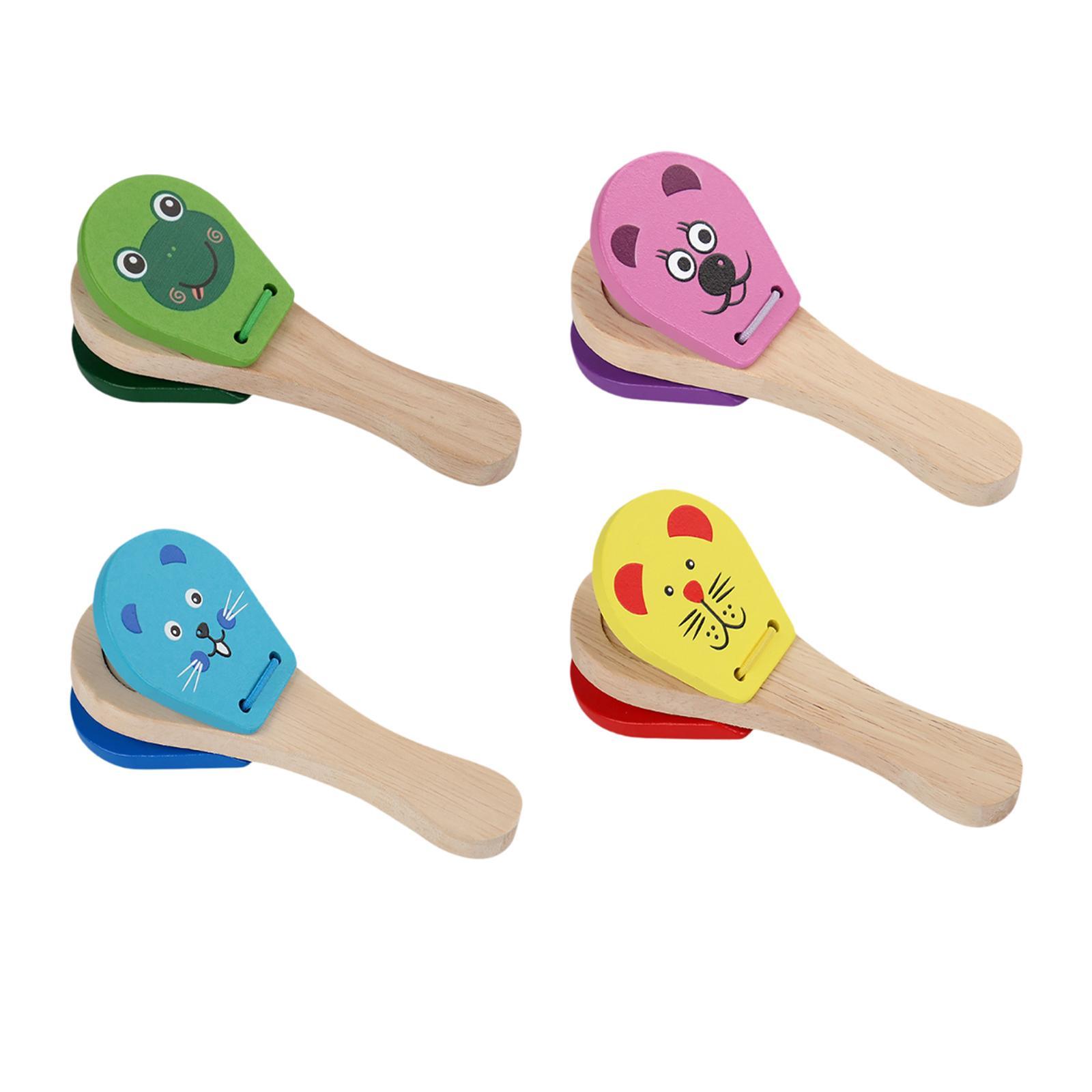 Castañuelas de madera para beb - Musical Instrument For Babies reseña y precio