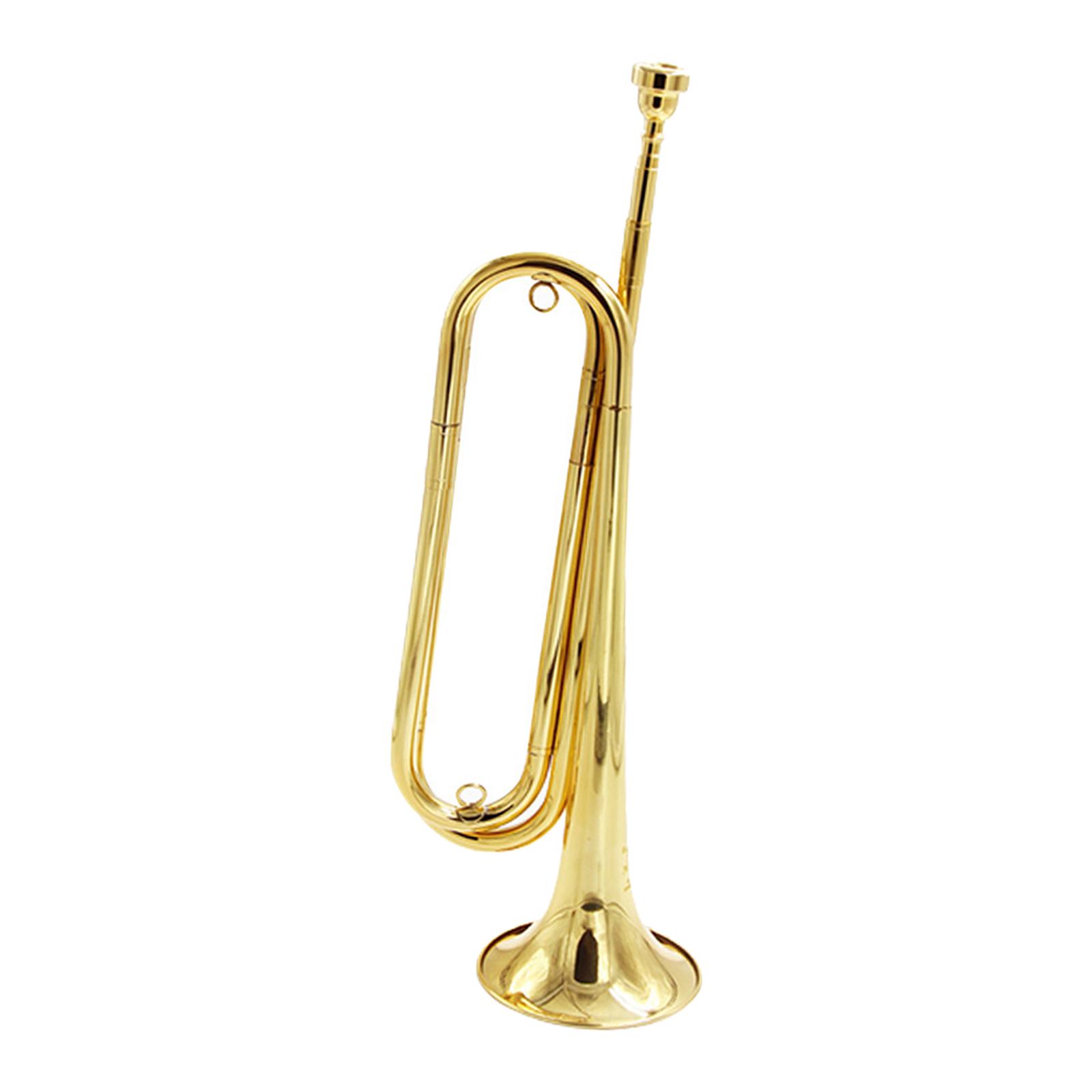 Trompeta de caballería de corn - Musical Instrument Bugle reseña y precio