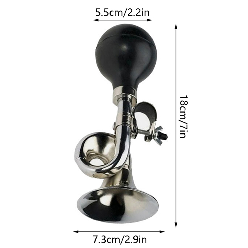 Nueva Bocina de Aire para Bici - Musical Instrument Bugle reseña y precio