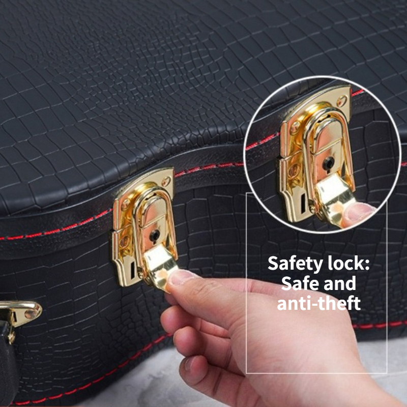 Estuche para Guitarra Acústica - Musical Instrument Box reseña y precio