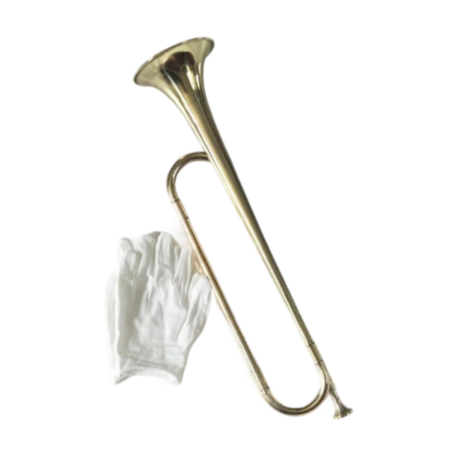 Trompeta de tambor de oro prof - Musical Instrument Bugle reseña y precio