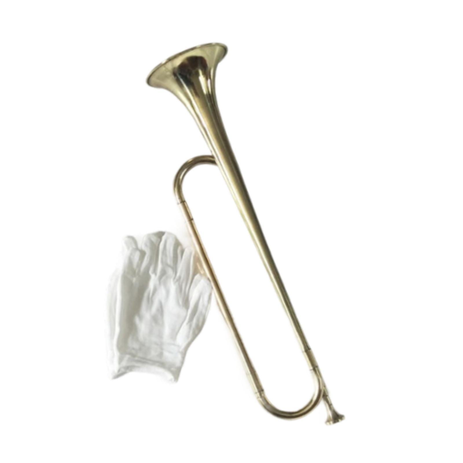 Trompeta de tambor de oro prof - Musical Instrument Bugle reseña y precio