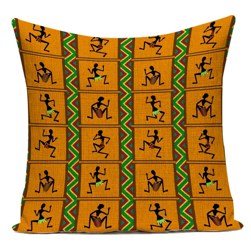 Funda de cojín Retro para muje - Musical Instrument In Africa reseña y precio
