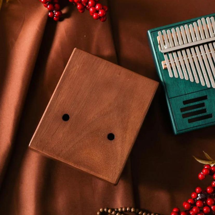 Retro Kalimba 17 llave pulgar  - Musical Instrument Box reseña y precio