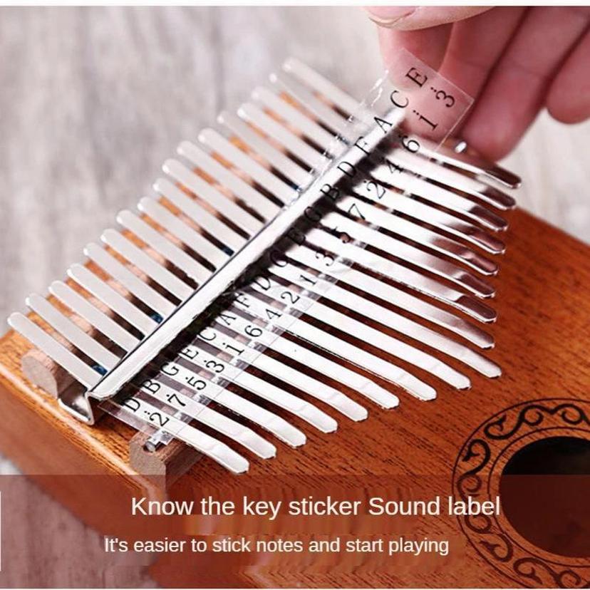 Retro Kalimba 17 llave pulgar  - Musical Instrument Box reseña y precio