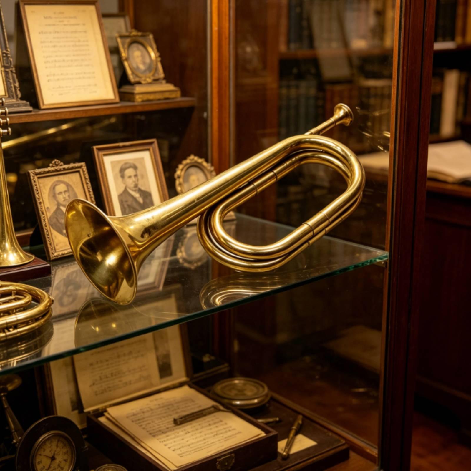 Corneta Clásica de Latón, Inst - Musical Instrument Bugle reseña y precio