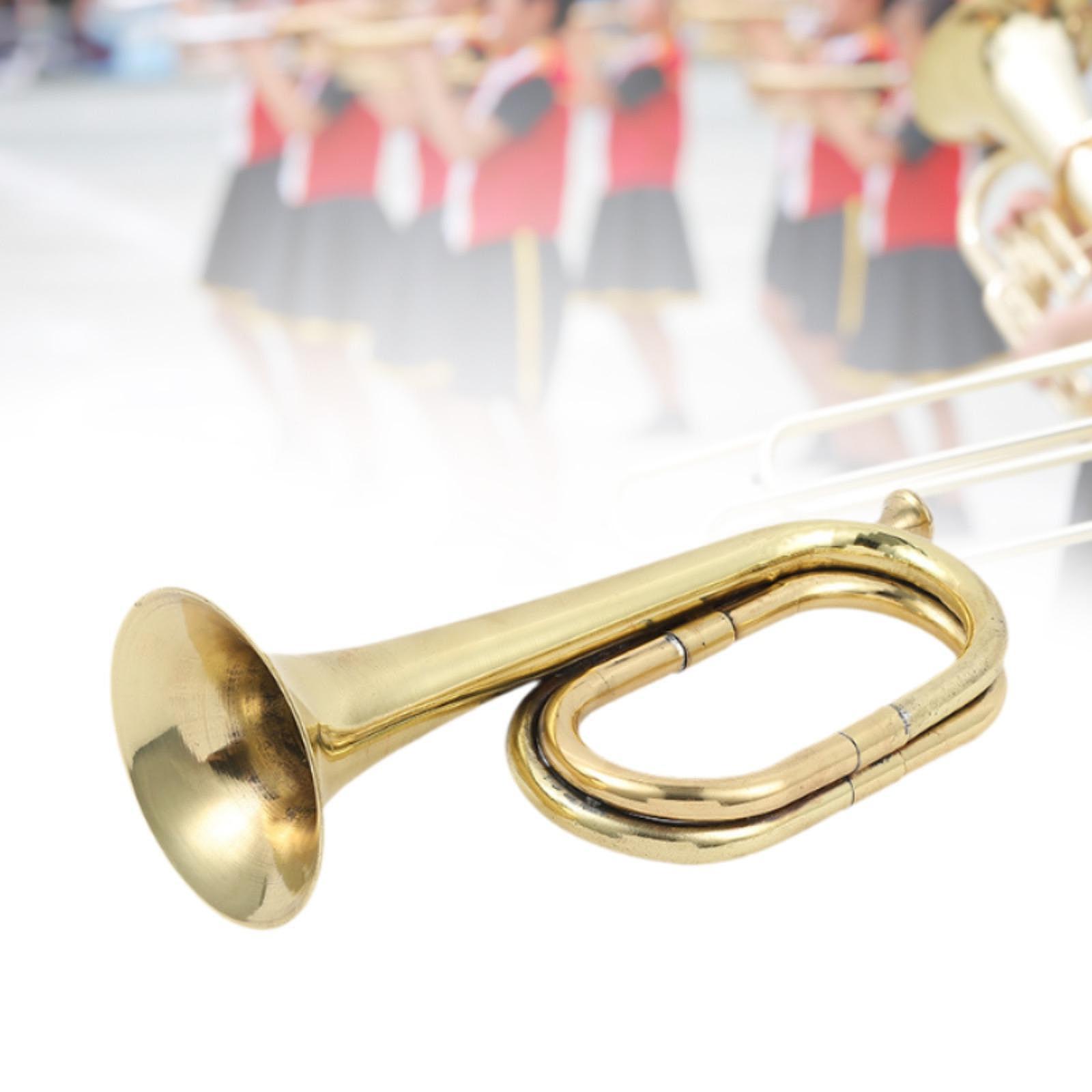 Trompeta de latón, instrumento - Musical Instrument Bugle reseña y precio