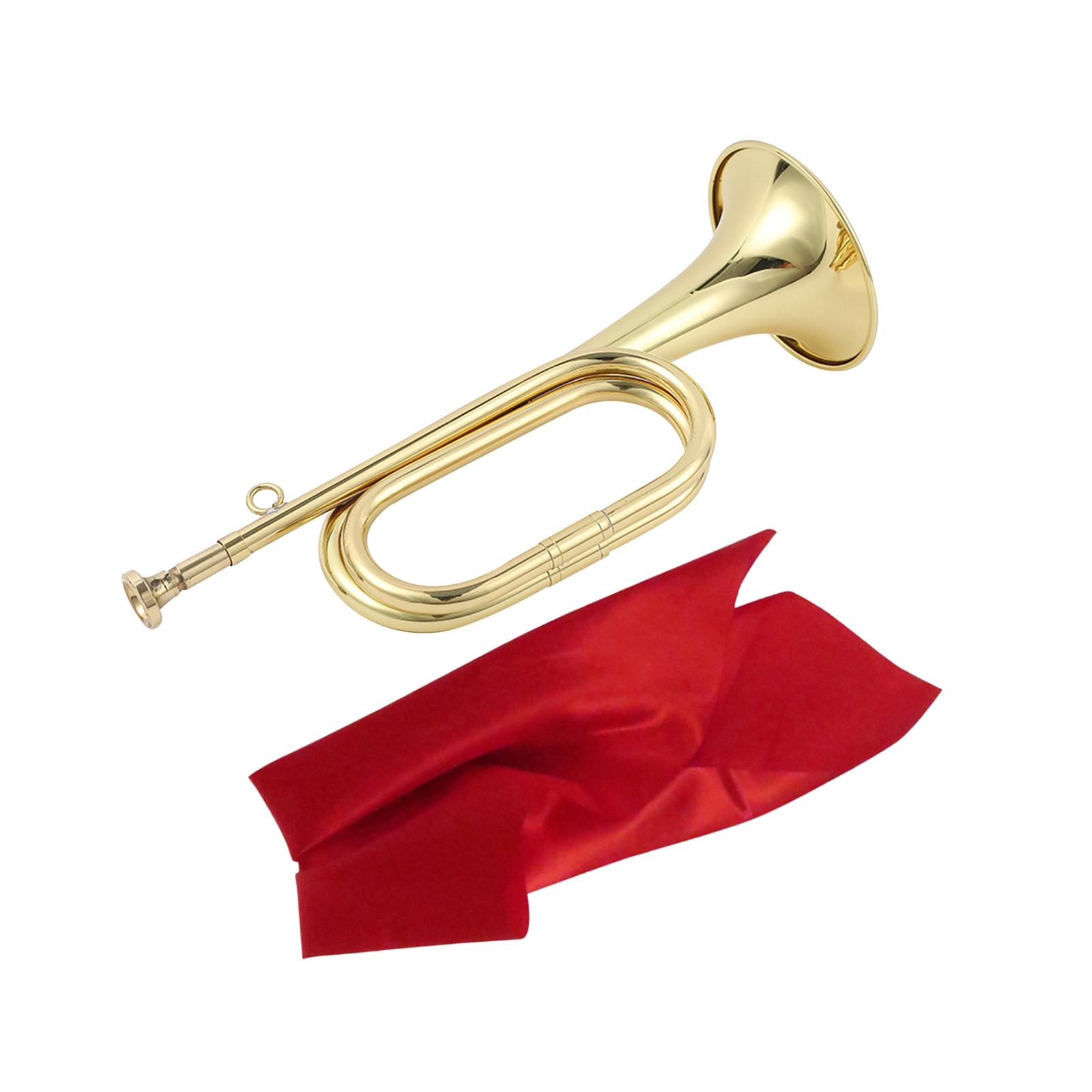 Mini Trompeta de Latón con Boq - Musical Instrument Bugle reseña y precio
