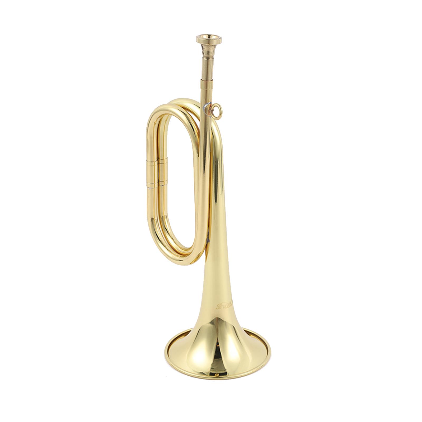 Mini Trompeta de Latón con Boq - Musical Instrument Bugle reseña y precio
