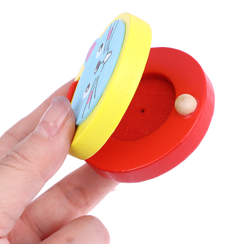 1 ud. de castañuelas de madera - Musical Instrument For Babies reseña y precio