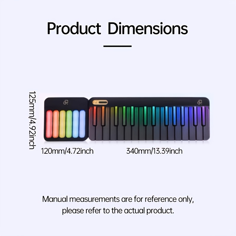 Elegante Piano Digital Intelig - Musical Instrument Qin reseña y precio